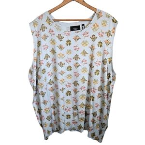 NWT Ella Rafaella Sleeveless Sweater Top, Size 3X